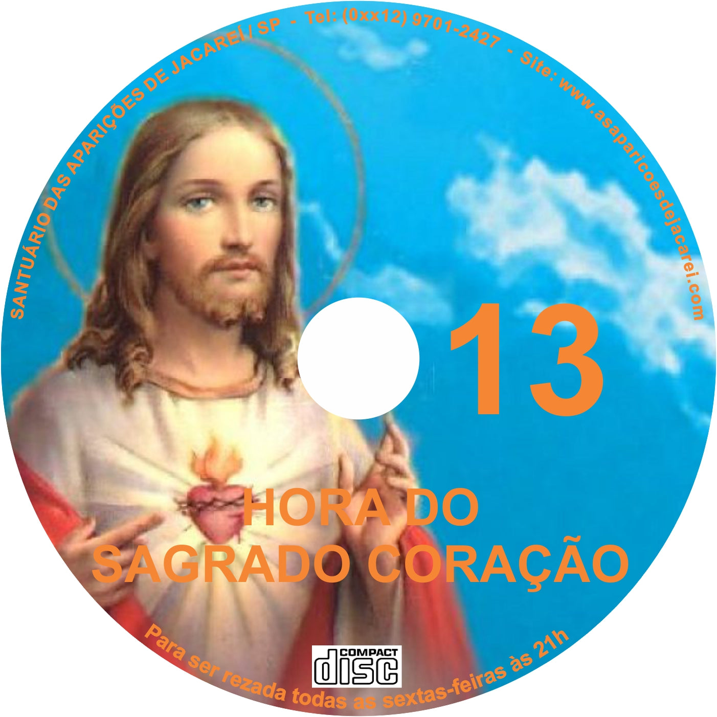 CD Hora do Sagrado Coração 13 CD Hora do Sagrado Coração 13